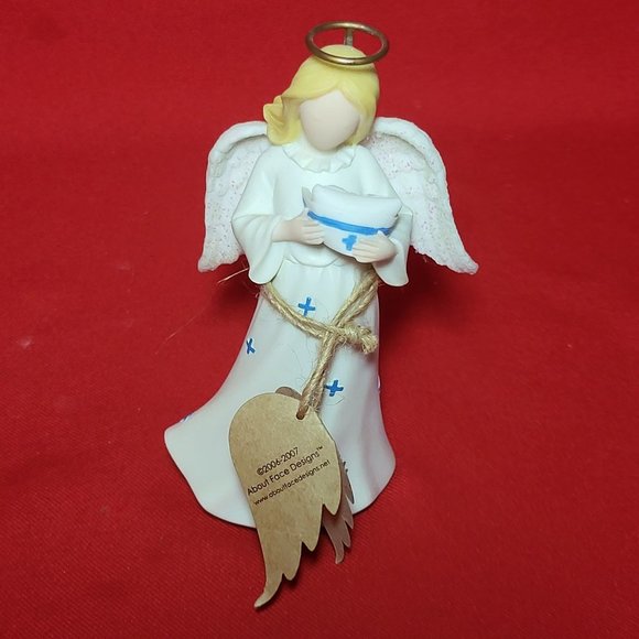 Nurse Angel Holding Nurse Cap Faithful Guardians Figurine Decor FG9-9188 - Picture 6 of 14